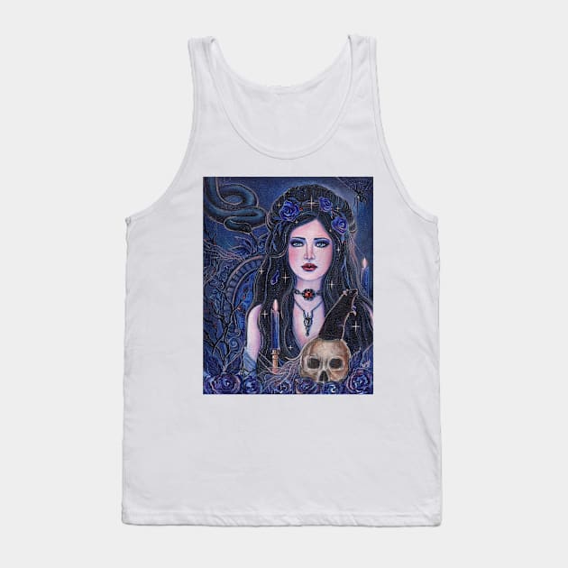 Persephone queen of the underworld by Renee Lavoie Tank Top by ReneeLLavoie